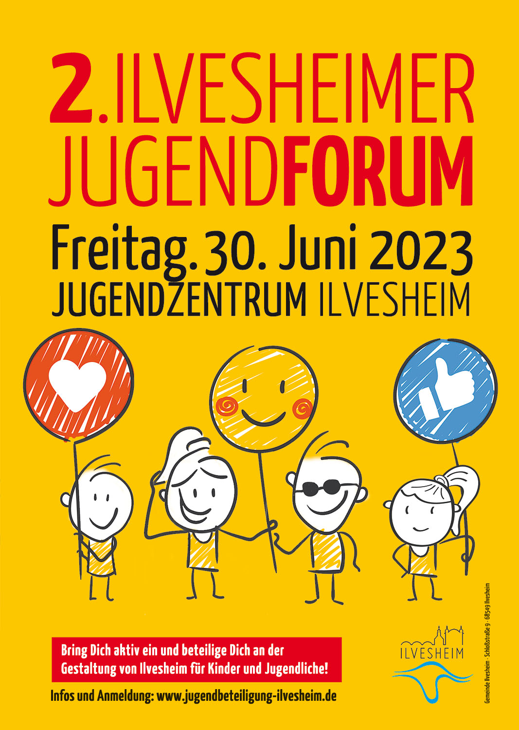 save the date! 2. Ilvesheimer Jugendforum am 30. Juni 2023